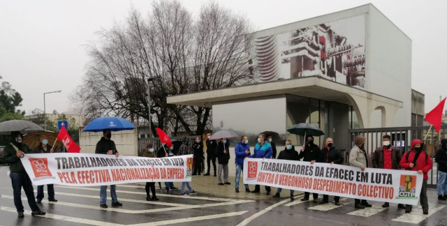 Jornada de luta na Efacec por nacionalização e emprego 