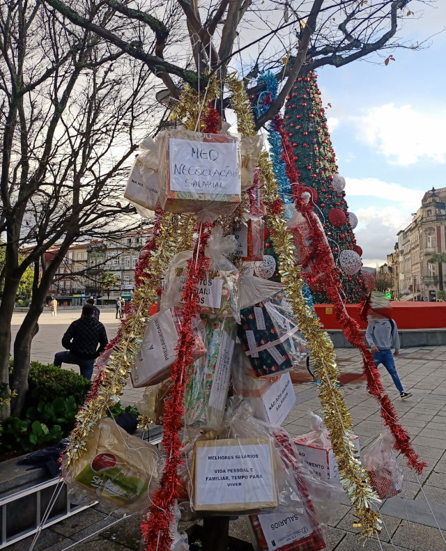 pinheiro de Natal em braga