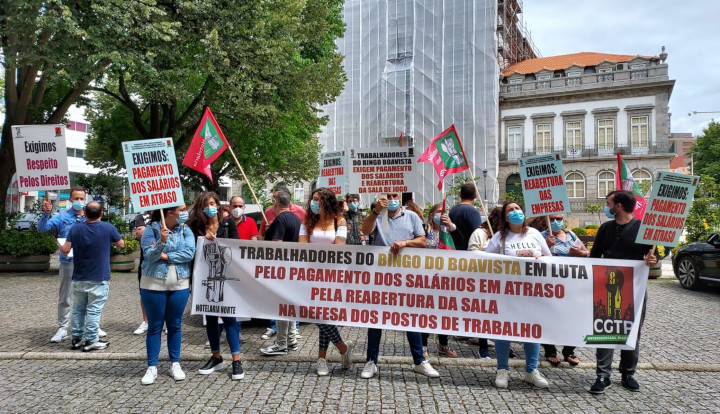 bingo boavista Os trabalhadores estão desesperados pela demora e receosos quanto ao futuro
