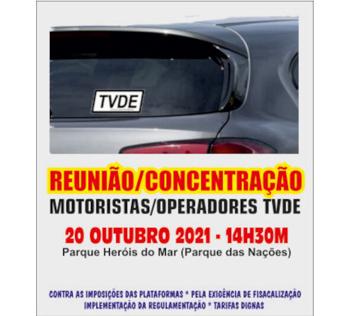 TVDE 20 Outubro 2021