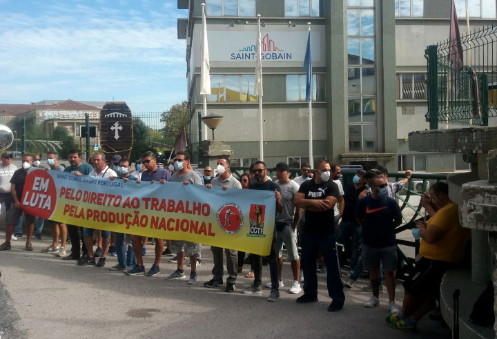  trabalhadores da Saint Gobain Sekurit Portugal