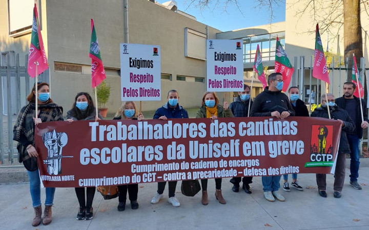 Greve encerrou a cantina da escola Camilo Castelo Branco de Famalicão