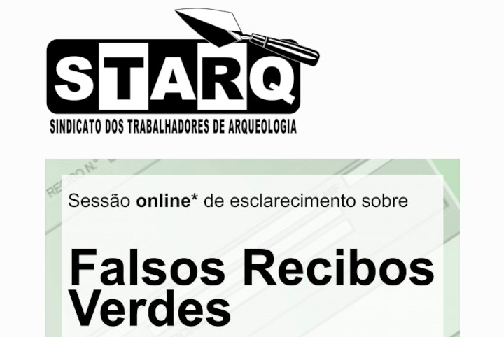 Sessão sobre falsos recibos verdes