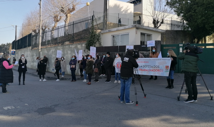 Trabalhadores da Santa Casa da Misericórdia de Famalicão estão em greve por condições dignas de trabalho