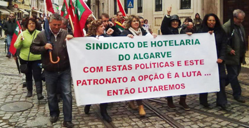 sindicato pediu nova reunião à administração do Amendoeira Golf Resort