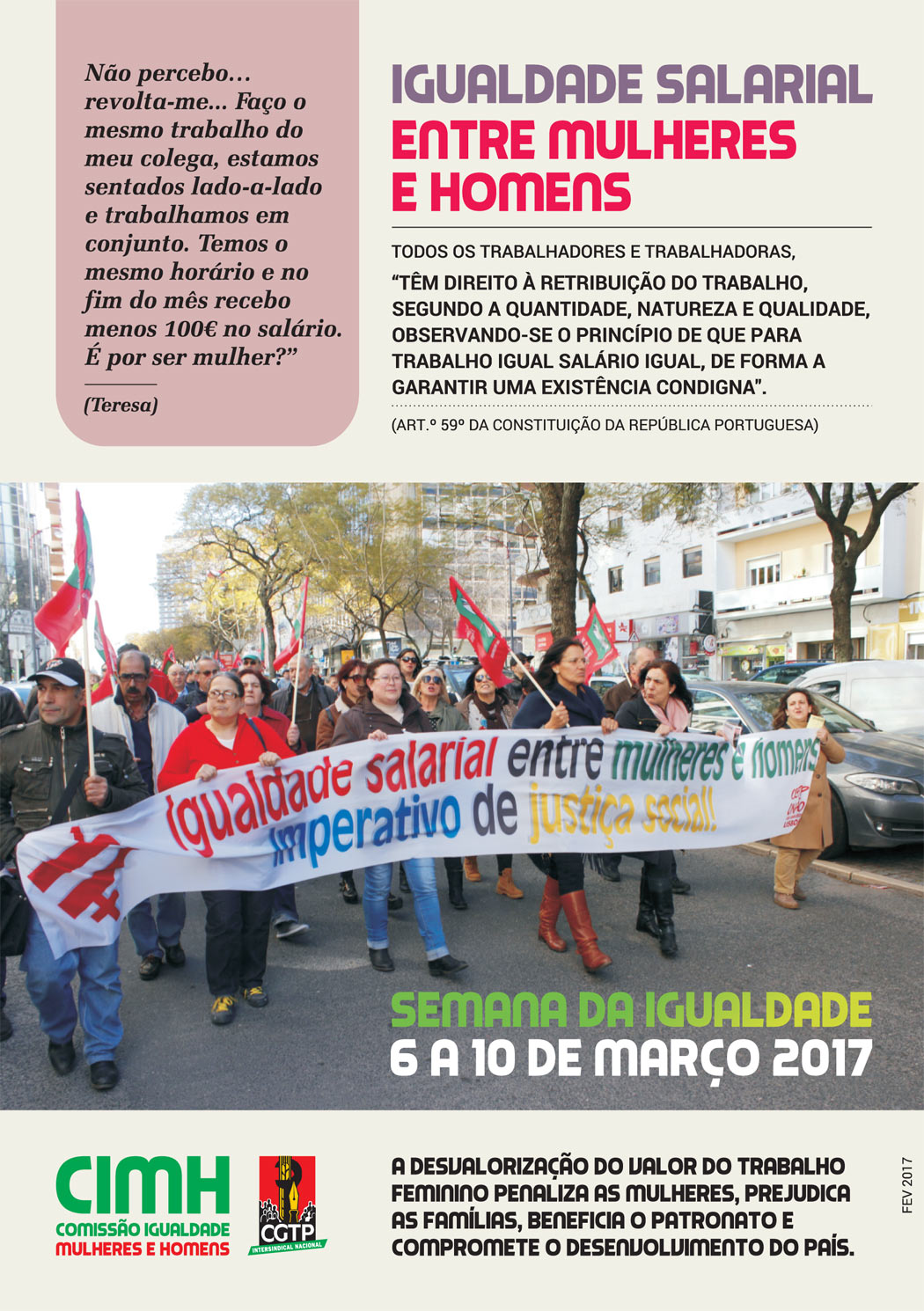 igualdade salarial 2017