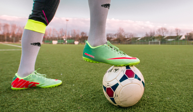 sport play soccer football player