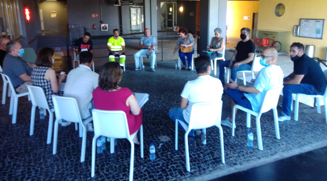 reuniao trabalhadores super bock